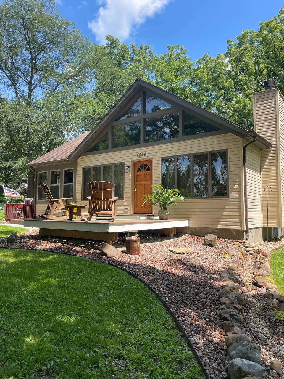 Front deck