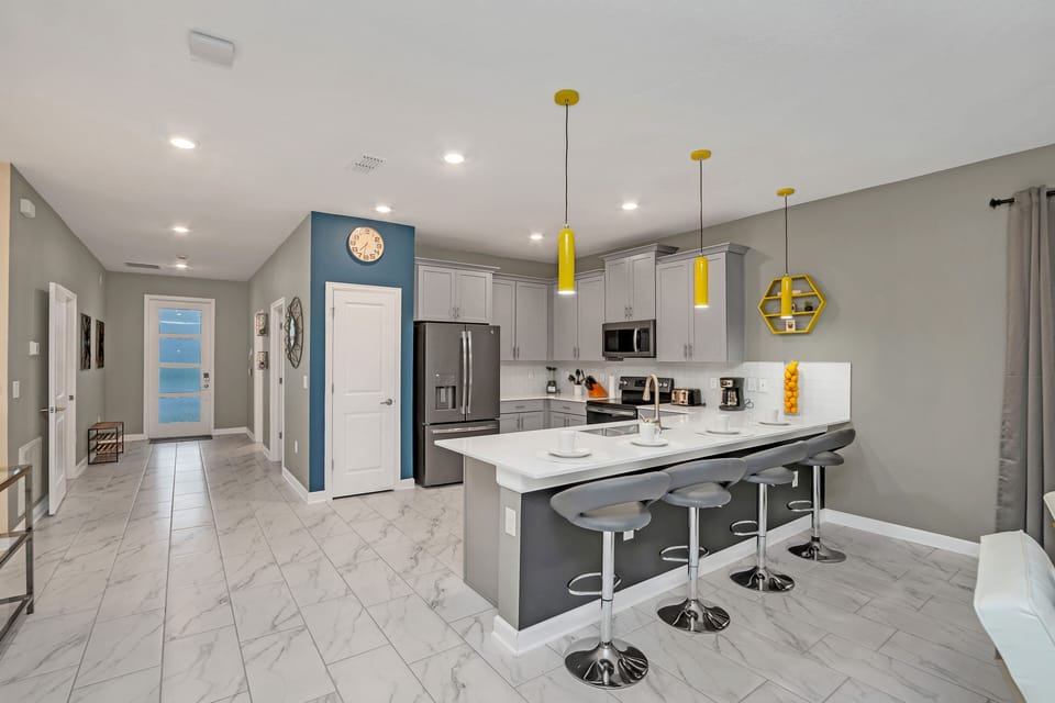 Fully-equipped kitchens with all the appliances you may need to prepare your meals for the day.