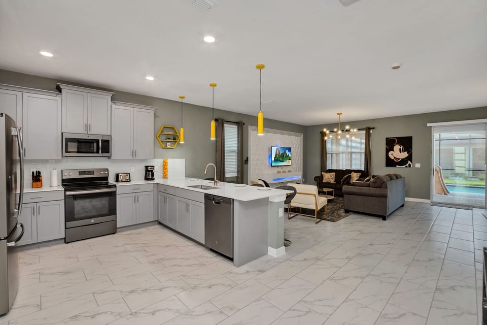 Our Kitchens are fully equipped.