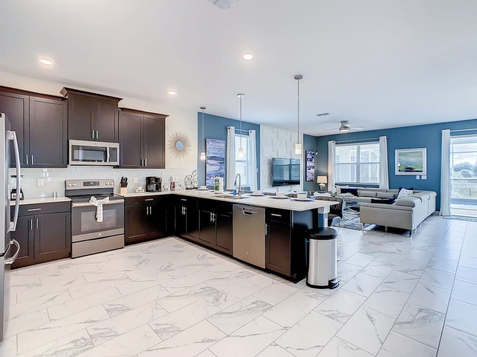 Kitchen with Open Floor Plan