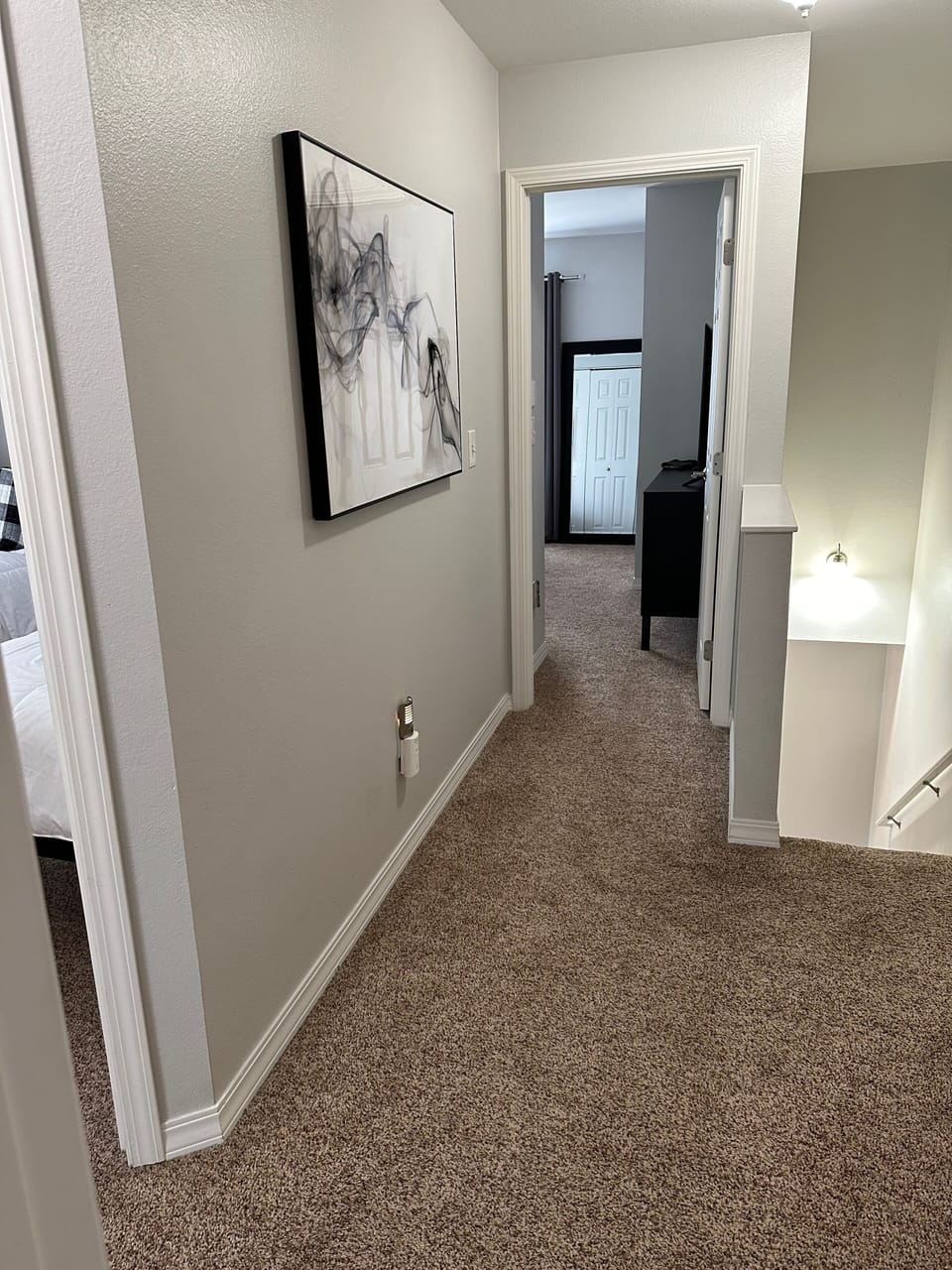 Master bedroom entry