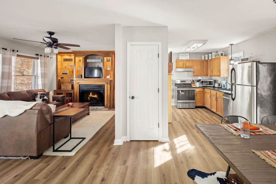 View of Living room and Kitchen