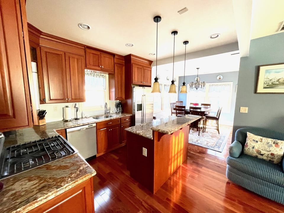 Upstairs kitchen