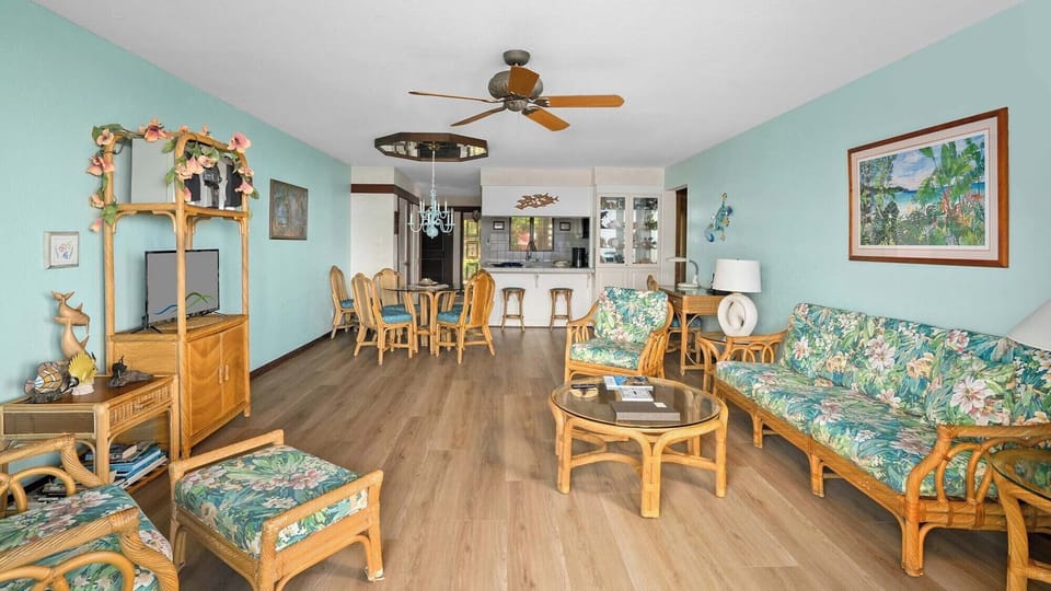 Nihi Kai Villas at Poipu #805 - Living Great Room - Parrish Kauai