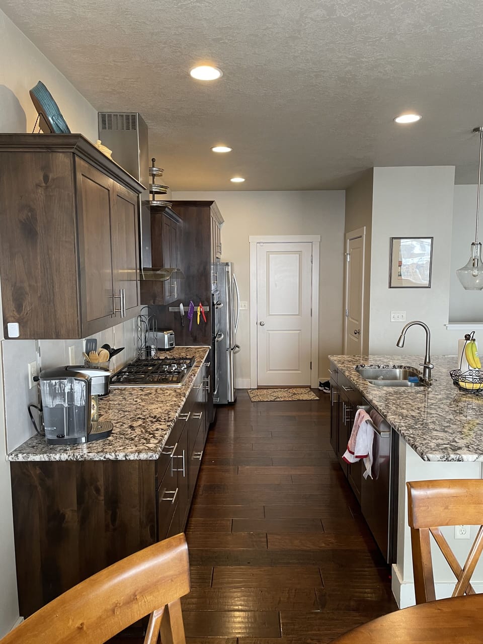 Well-stocked kitchen 