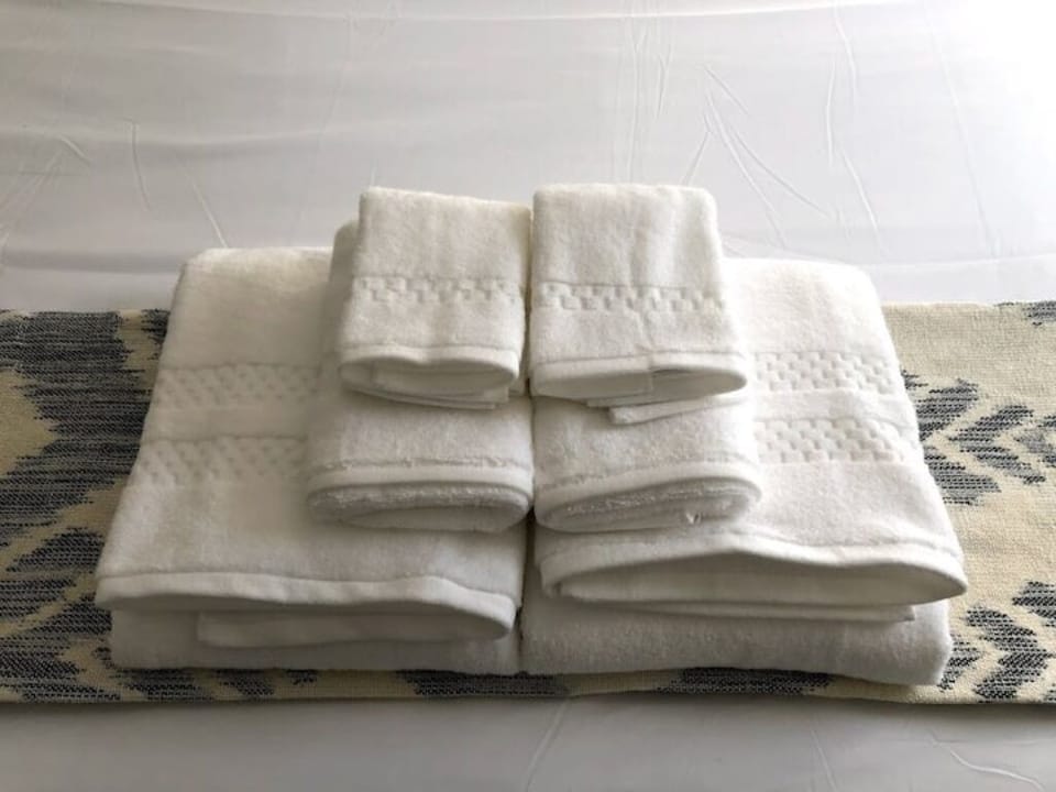 Fresh towels because we care about you as a guest.