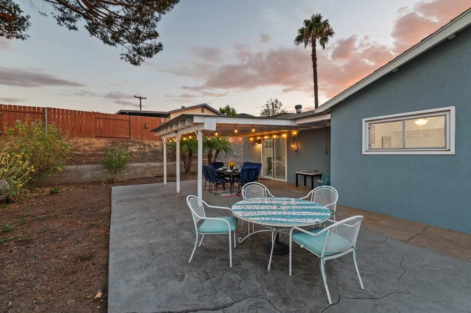 Outdoor dining areas