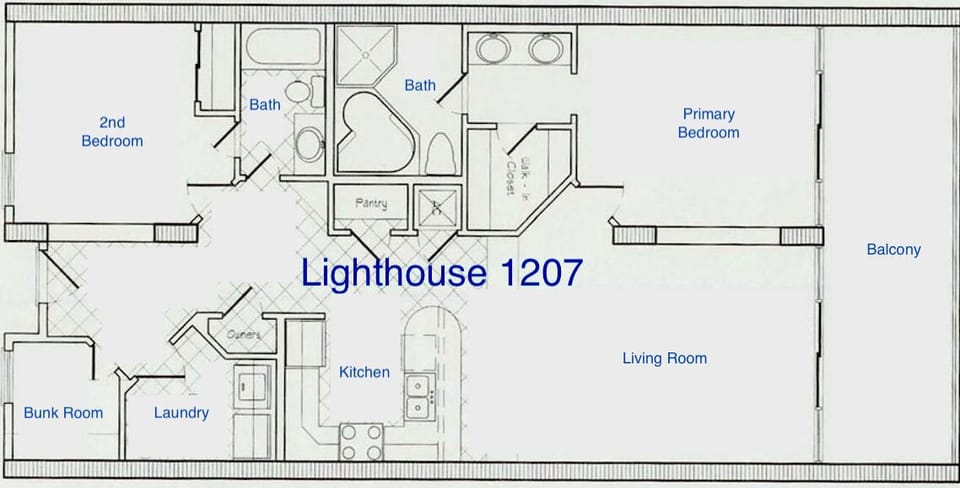 Layout of Unit 1207