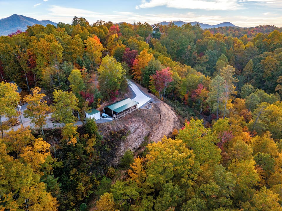 If you are looking for a private cabin that isn't too far from town, here it is!