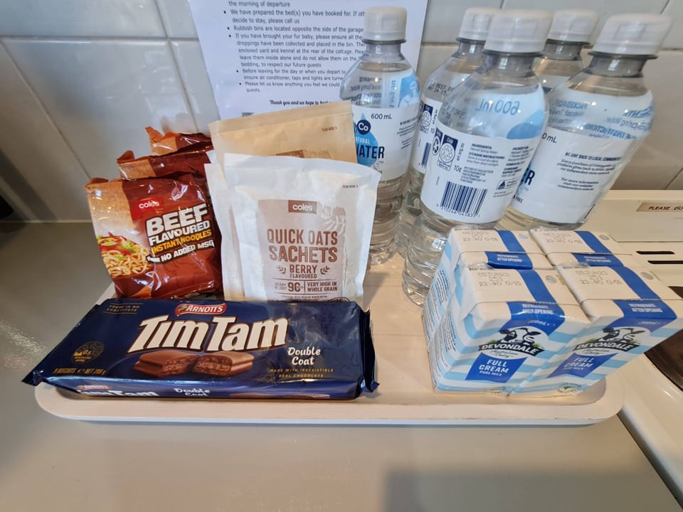 Welcome supplies