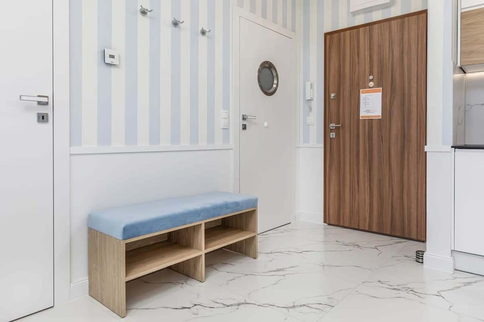 Stylish accessories in the apartment. 