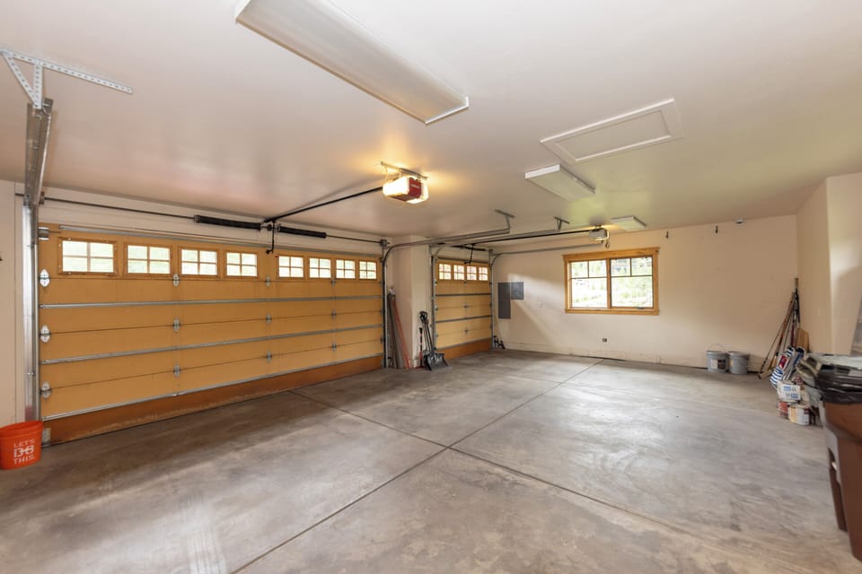 Private 3-car garage.