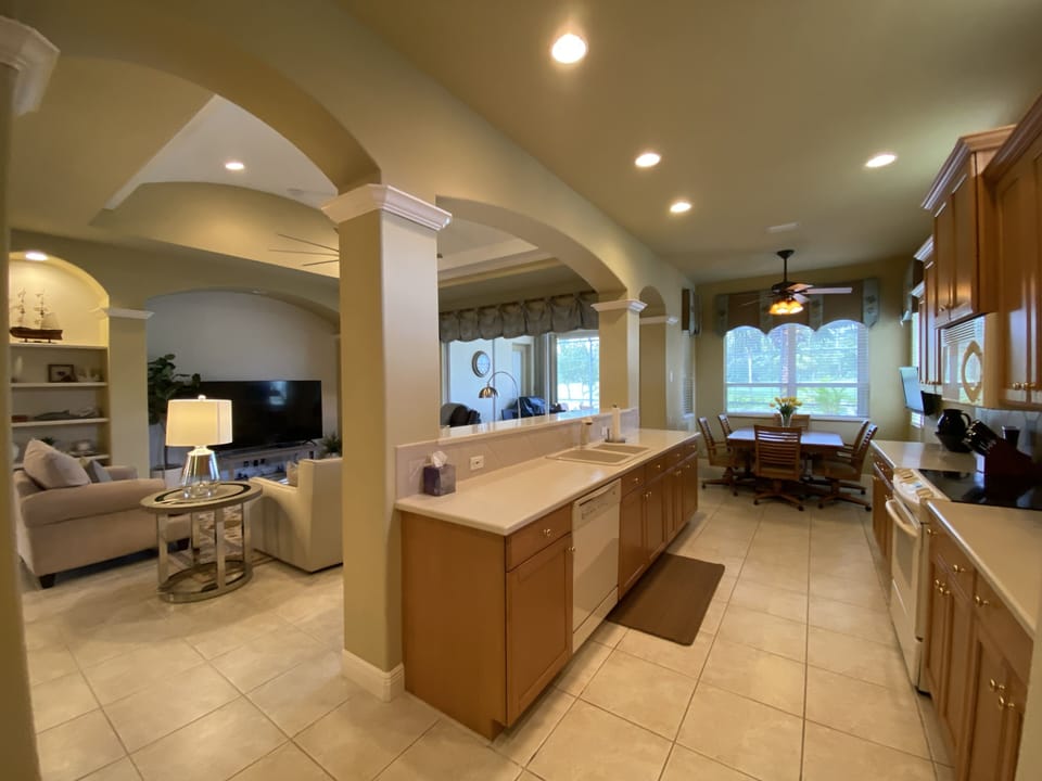 Open concept Kitchen-Perfect place for meal prep & remaining with family!