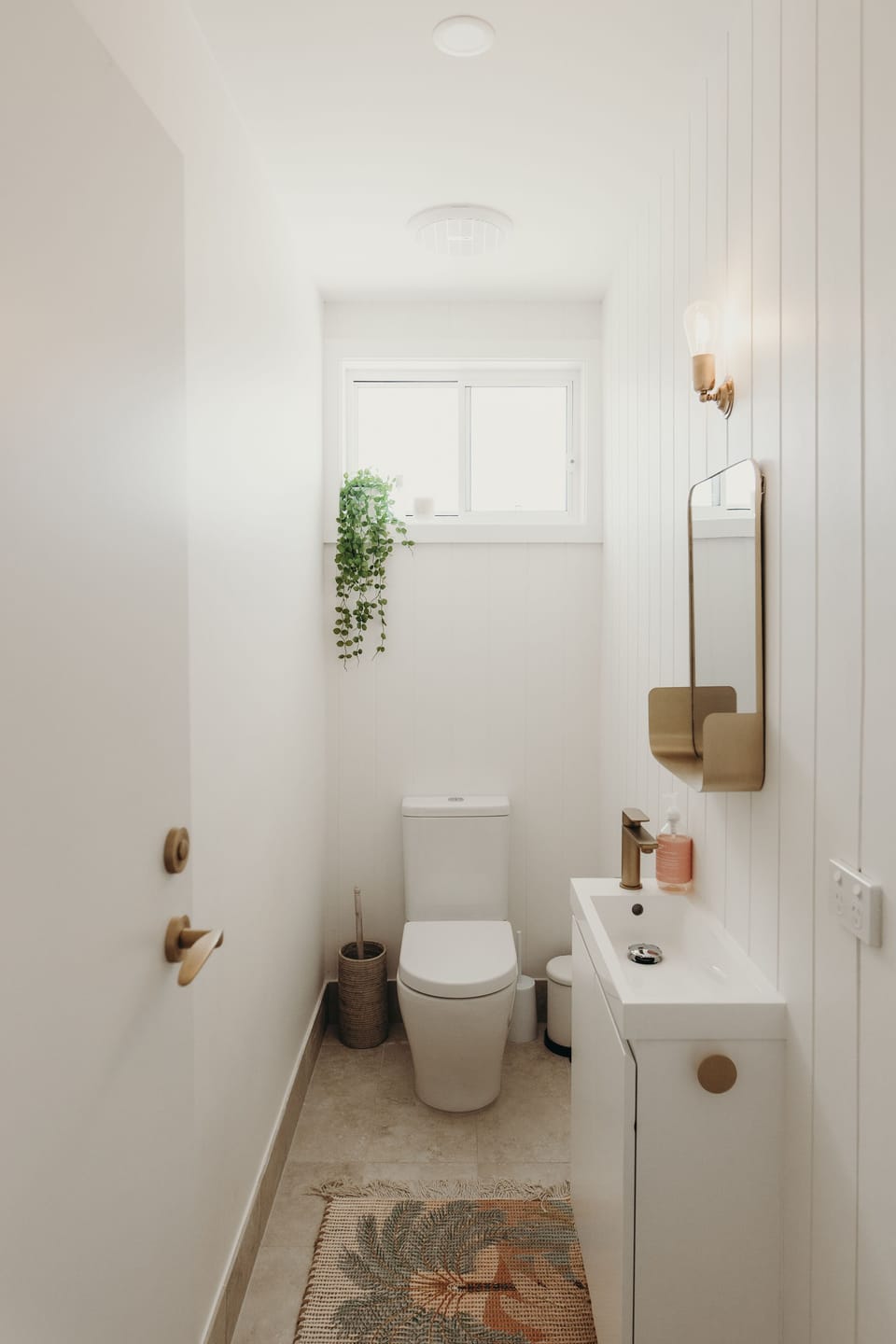 Upstairs Powder Room