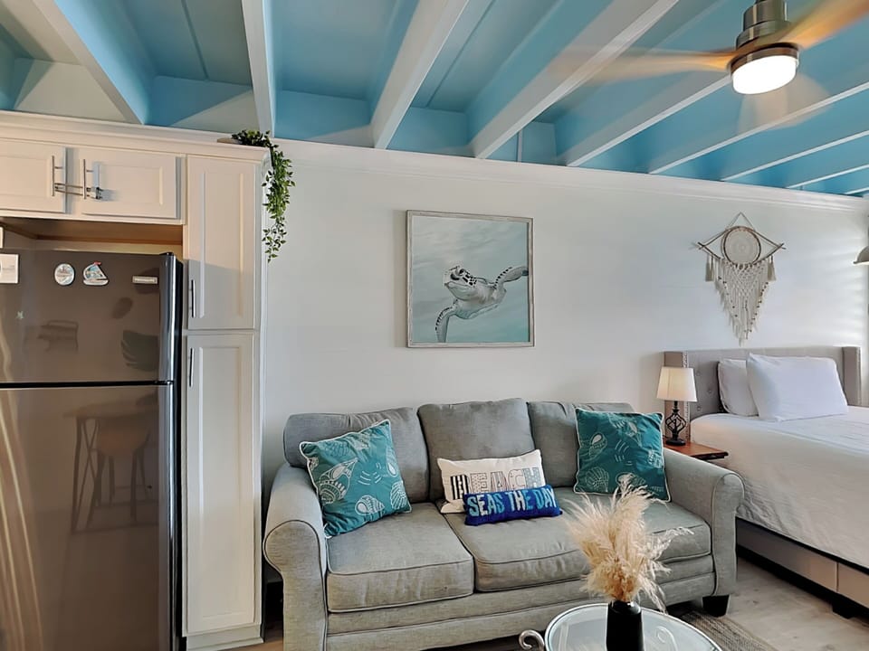 Studio Living Area - Queen Sofa Sleeper