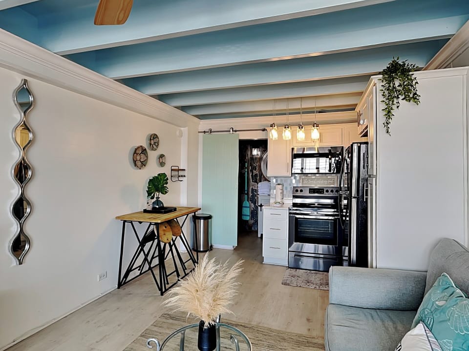 Studio Kitchen and Dining Area