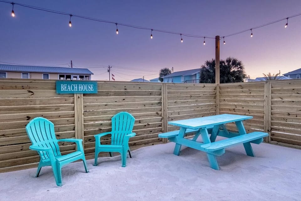 Create your slice of paradise with your own private 600 sq ft white sand backyard!