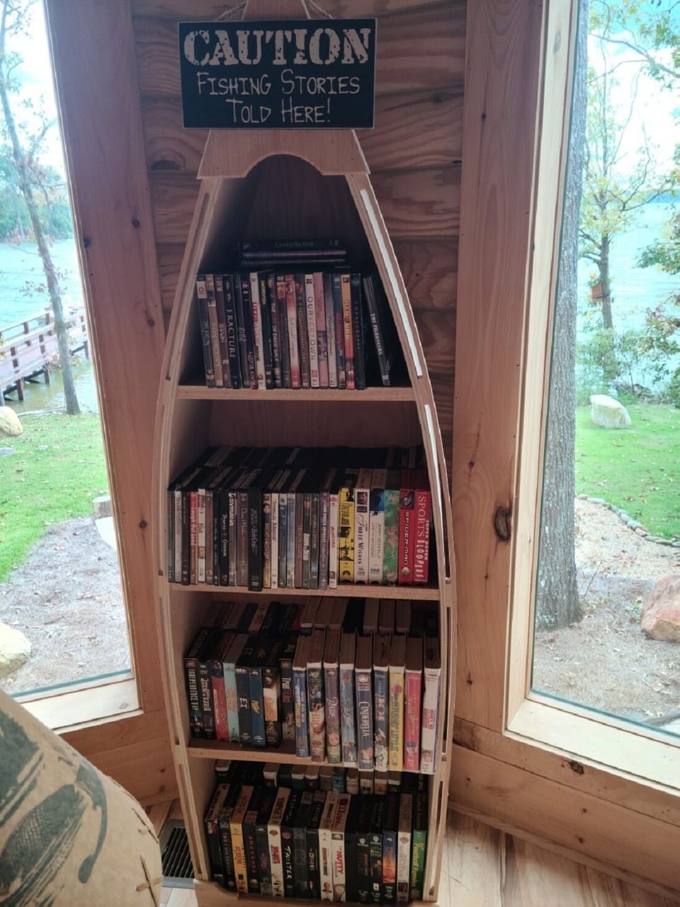 plenty of DVDs
