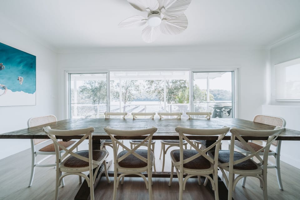 Dining table with room for 12 people