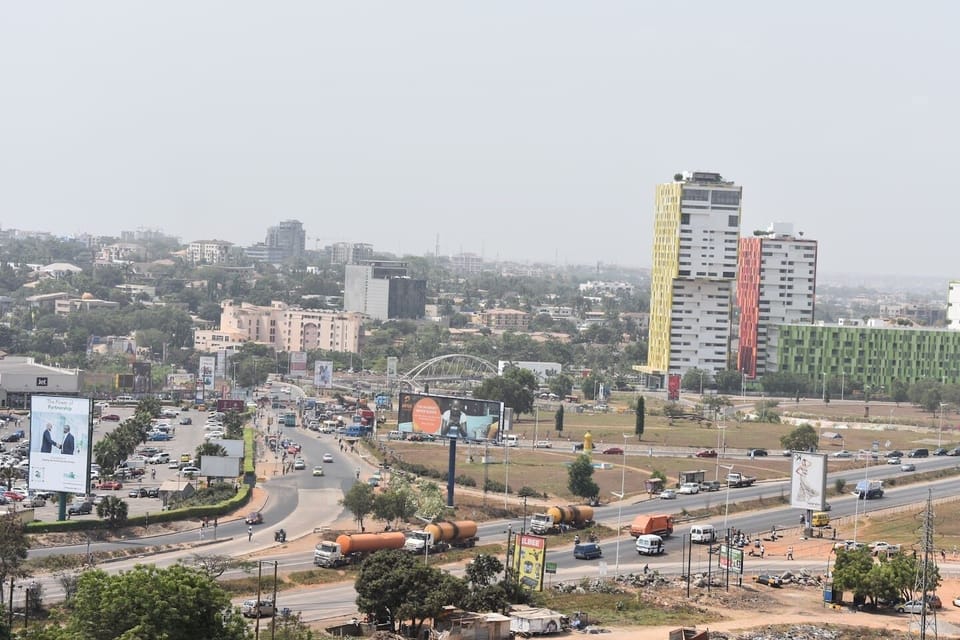 View of the city from the rooftop lounge.  Villagio in the cut