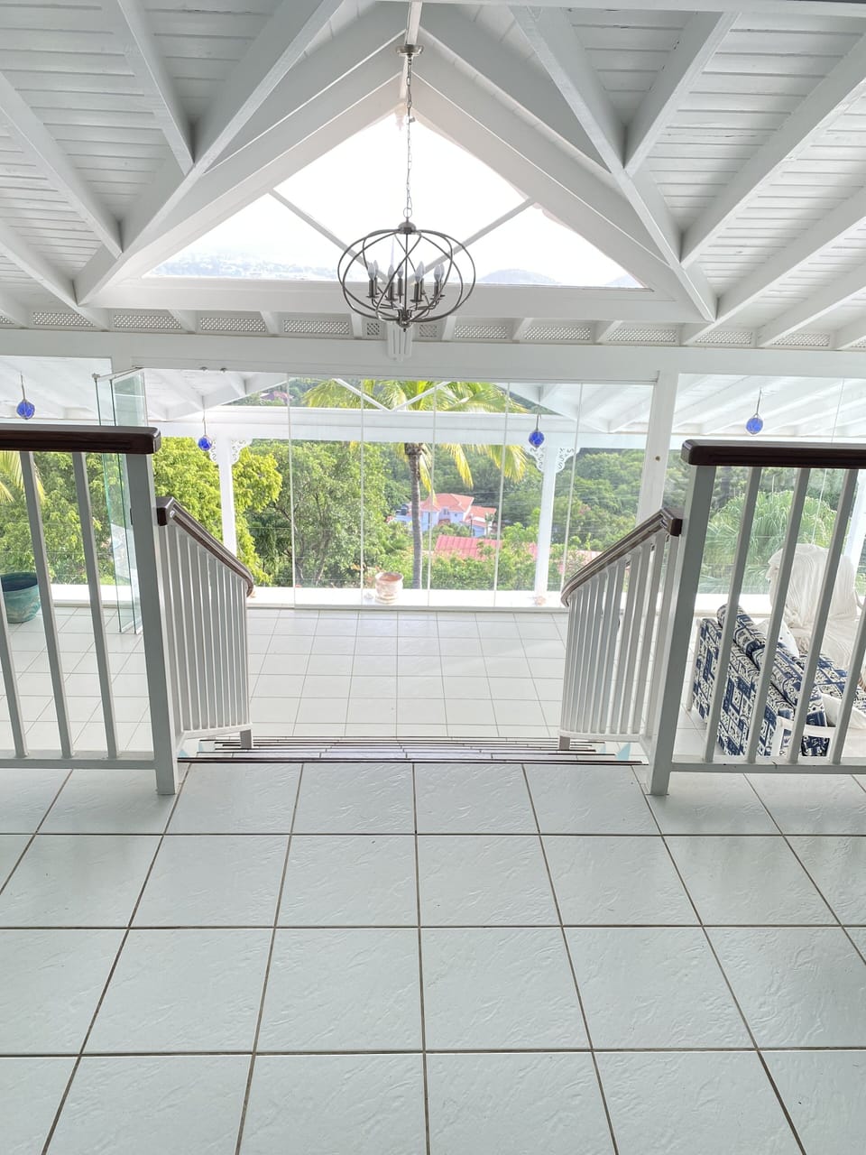 entrance of property