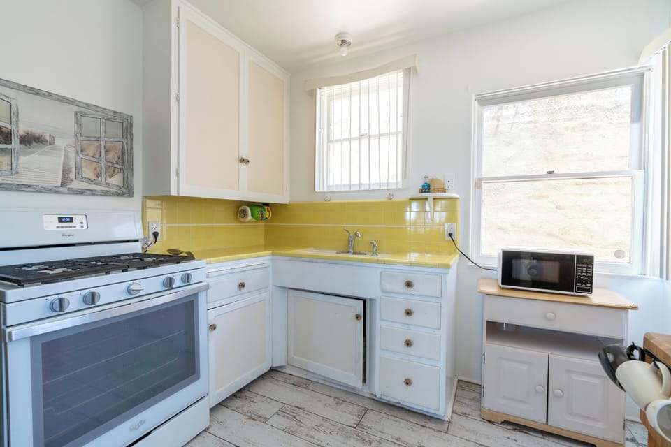 We have your basic kitchen essentials 