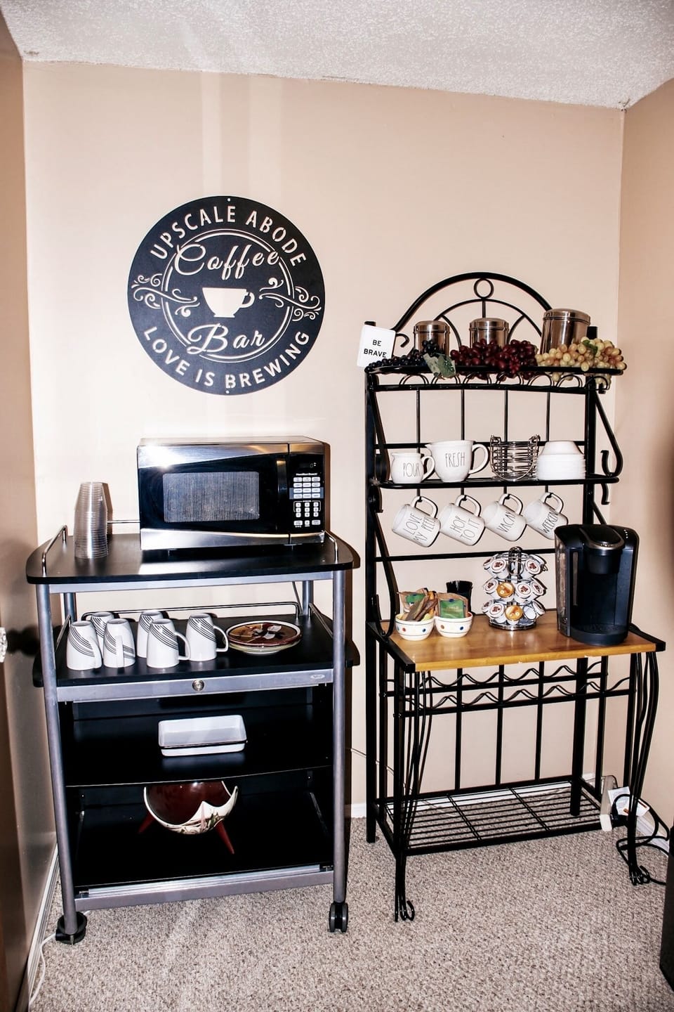 Coffee Nook for the master suite