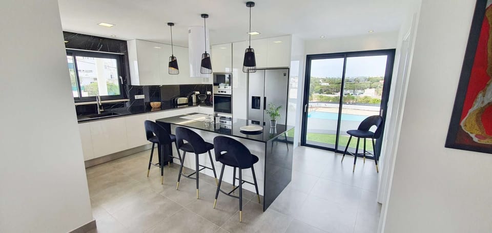 Open kitchen view