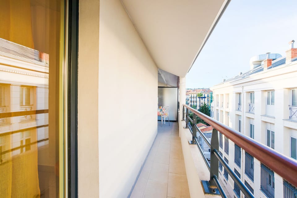 The Balcony overlooking the bedroom