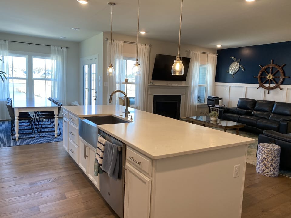 Open Concept Living Area