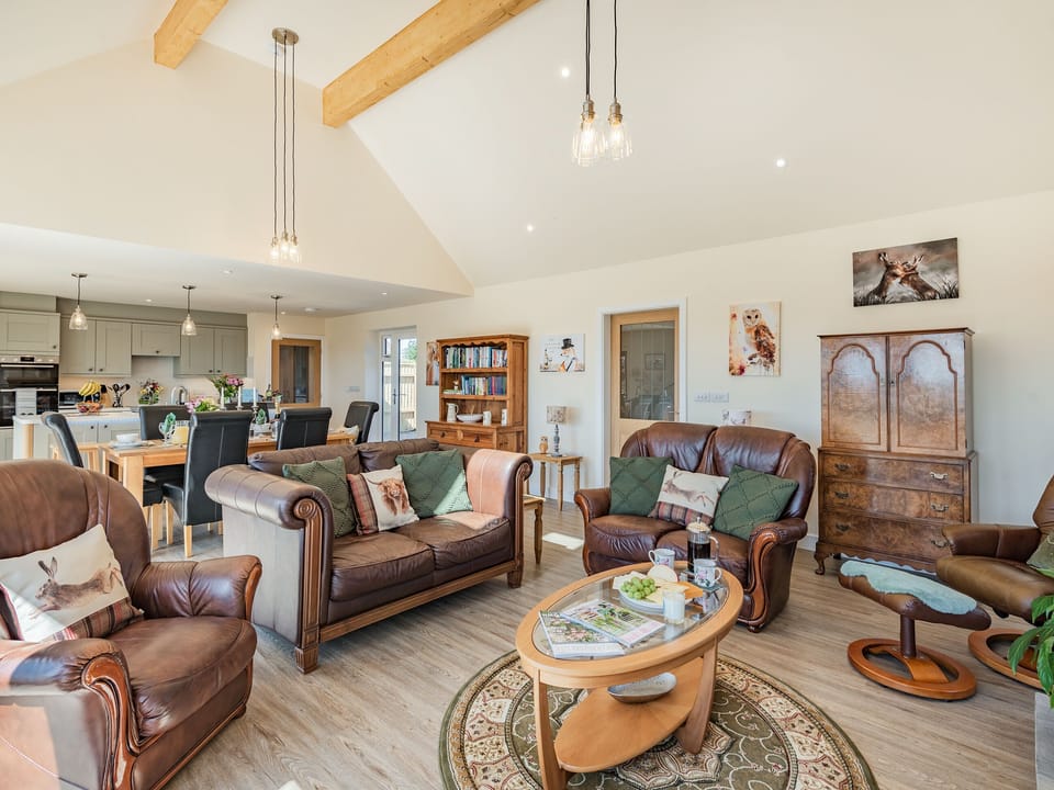 Open plan living space | Lizzie&rsquo;s Cottage, Fordington