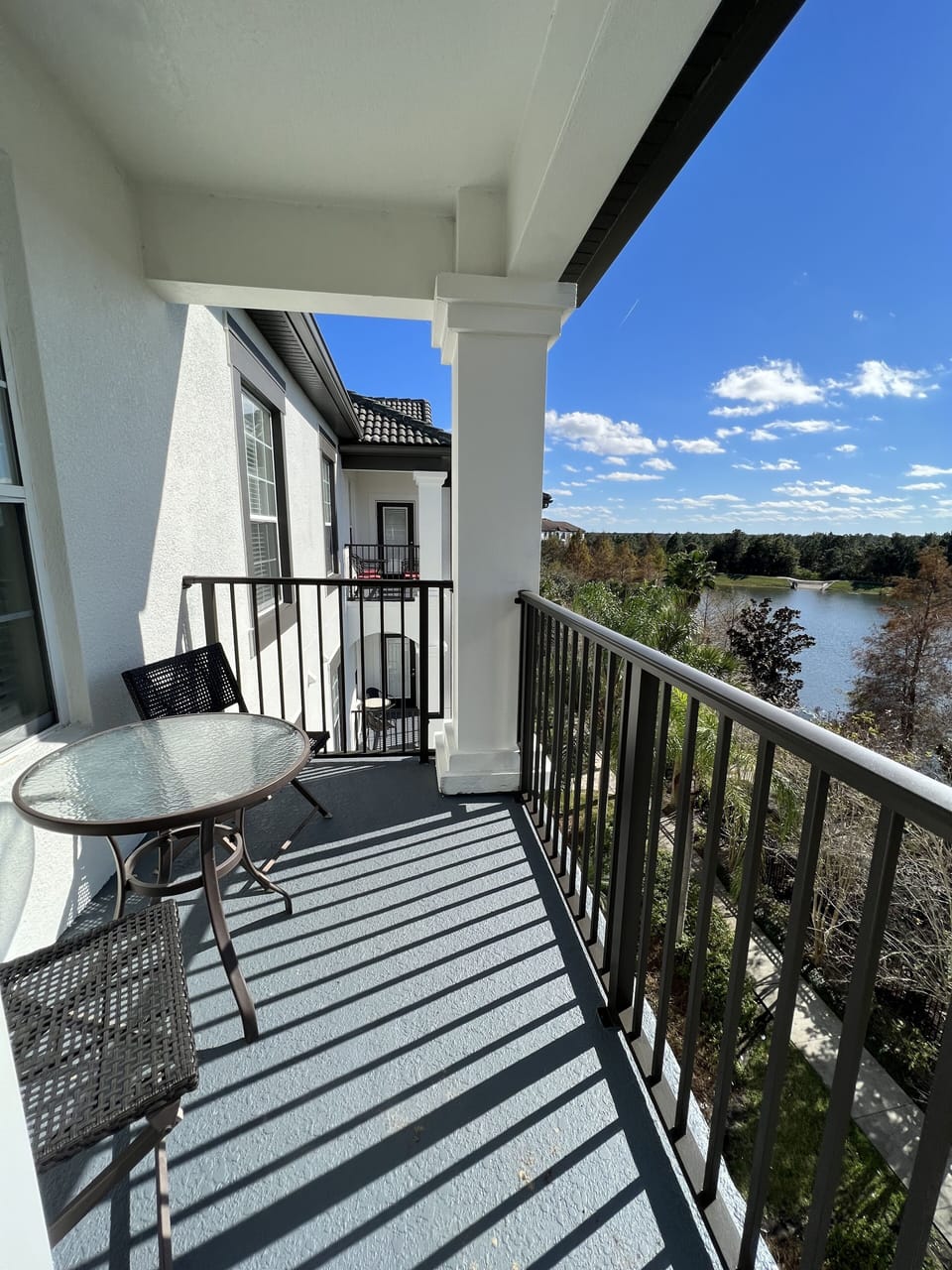VERANDA WITH A LAKE VIEW