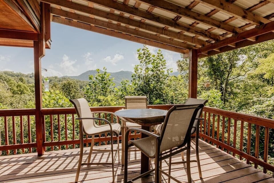 Outdoor dining area