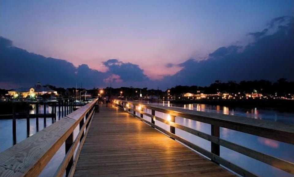 Marshwalk with lots of restaurants