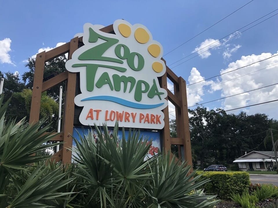 The Tampa Zoo is less than 5 miles from our home. Perfect for a day visit.