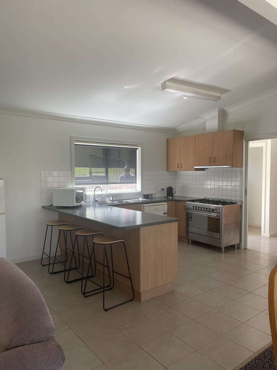 Kitchen in open  plan living
