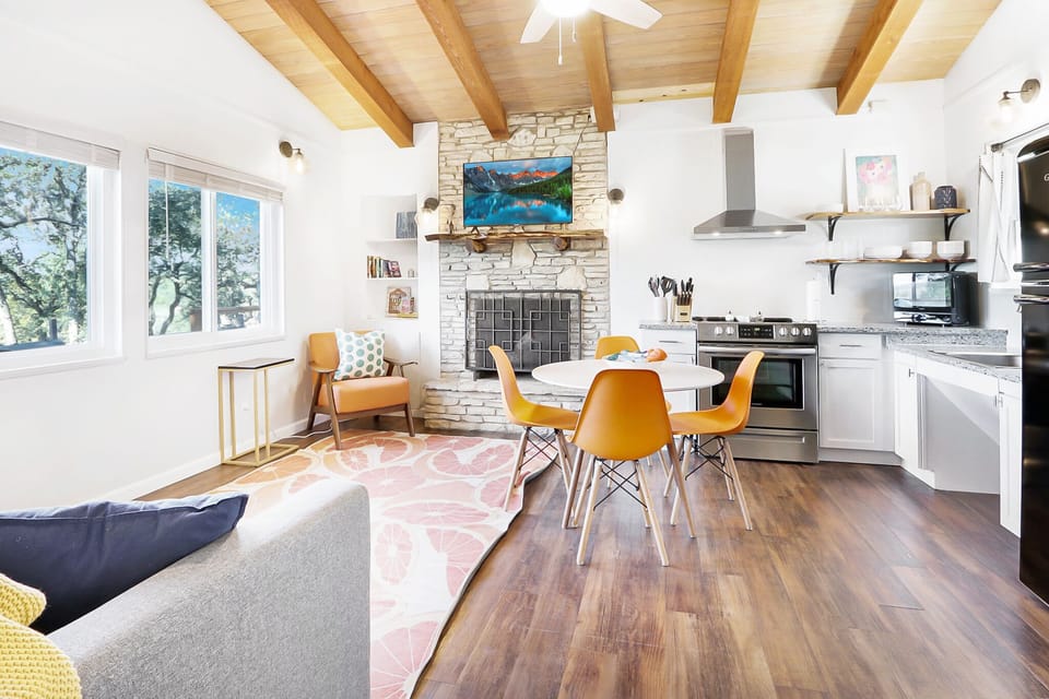Open concept living space