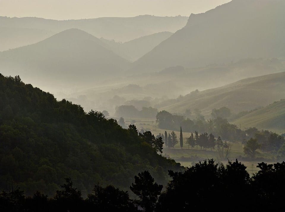 Area that directly surrounds the property. view into the valley