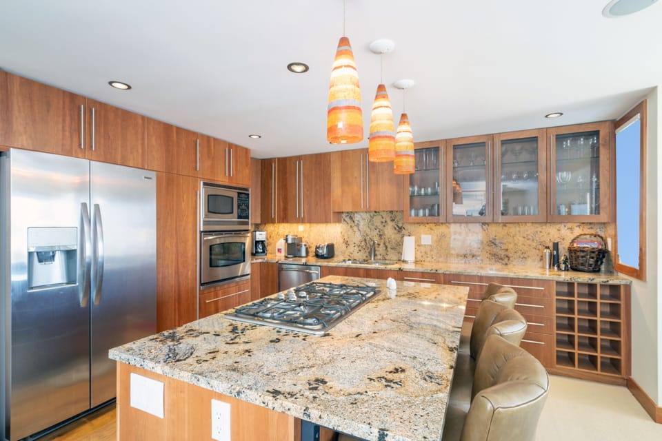 Chef's Kitchen with all the comforts of home.