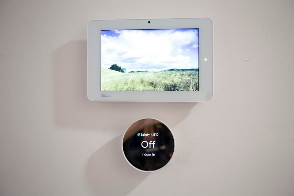 ADT security and Thermostat