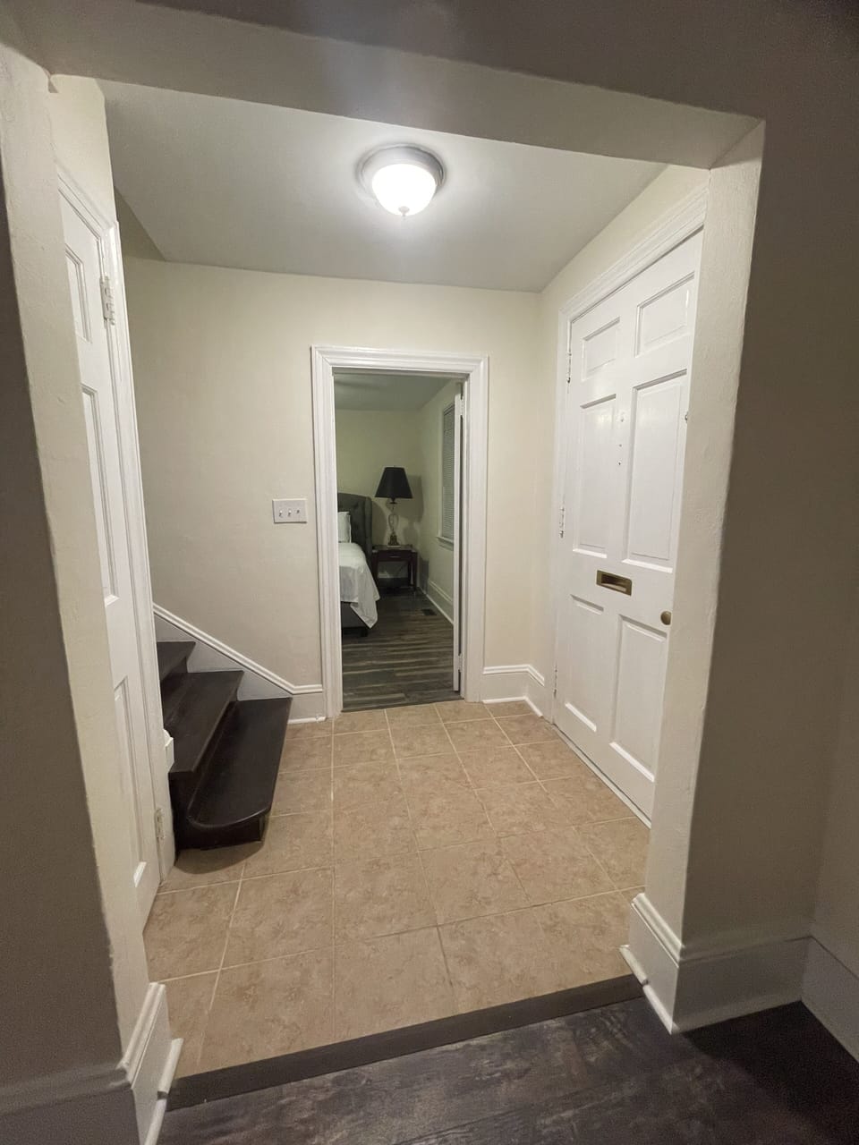 This is a two level home.