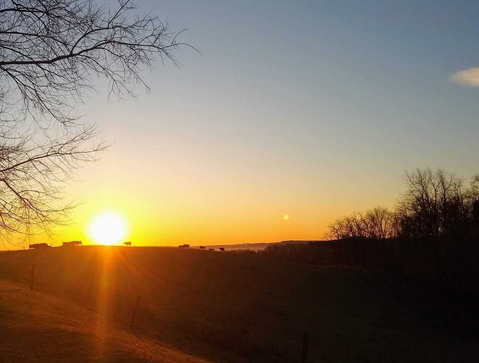 Spectacular sun-rise view!