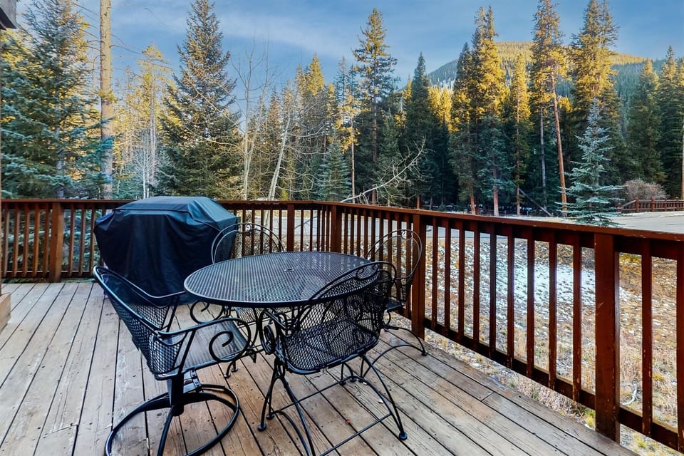 Excellent views off patio