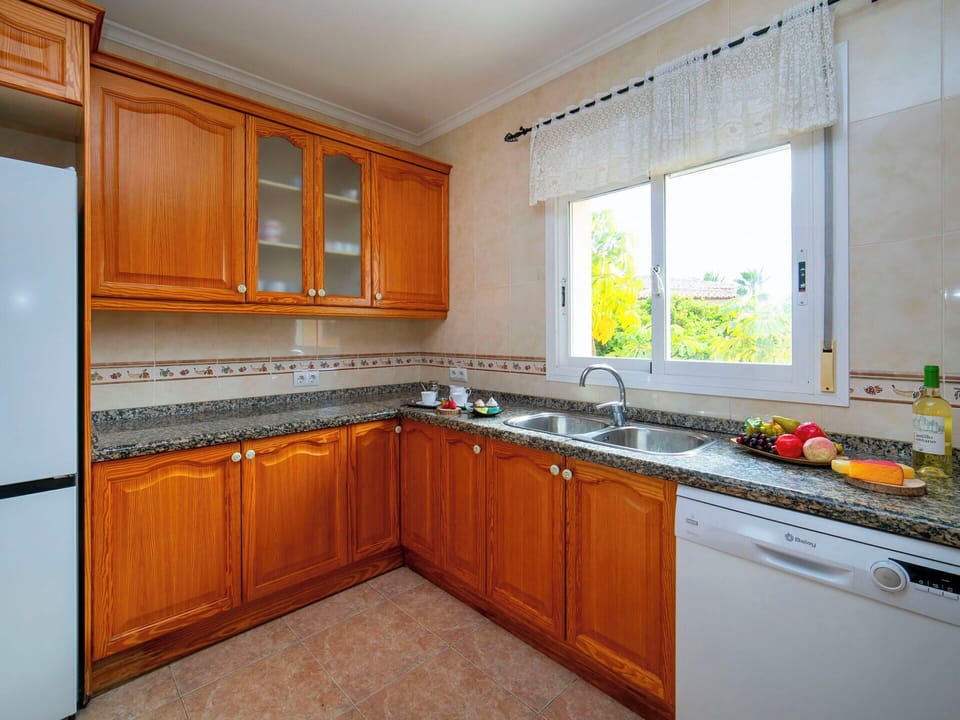 Kitchen, Kitchen Appliance, Countertop, Major Appliance, Cabinetry, Wood, Kitchen Sink, Flooring, Interior Design, Home