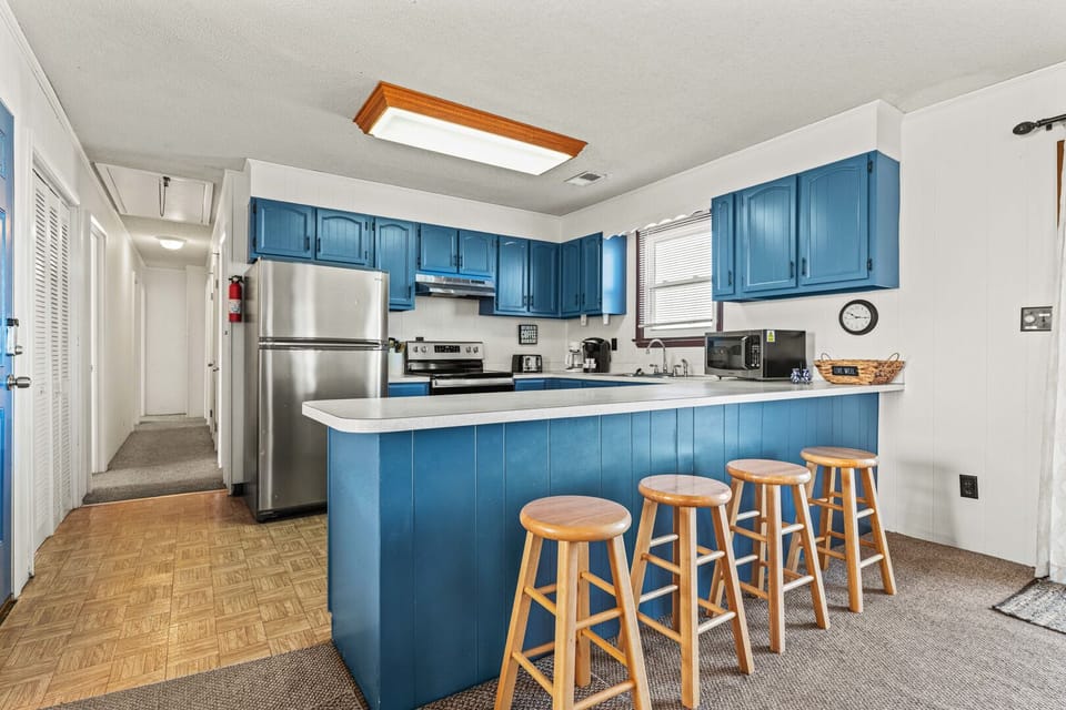 Kitchen with Bar Stool Seating