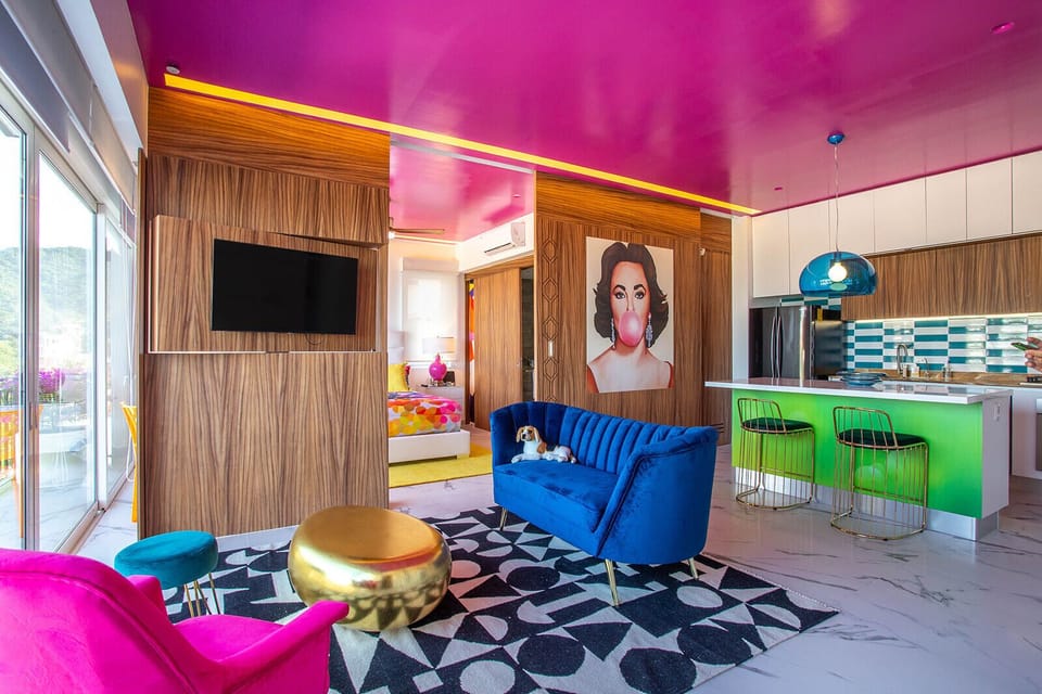 Stylish decoration all around