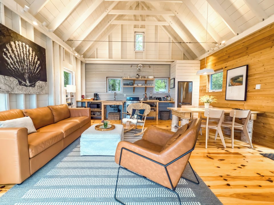 living room / kitchen area