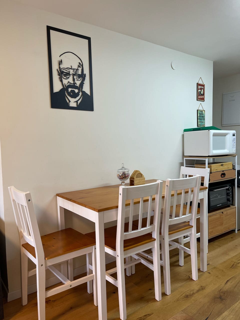 Comfortable dining area