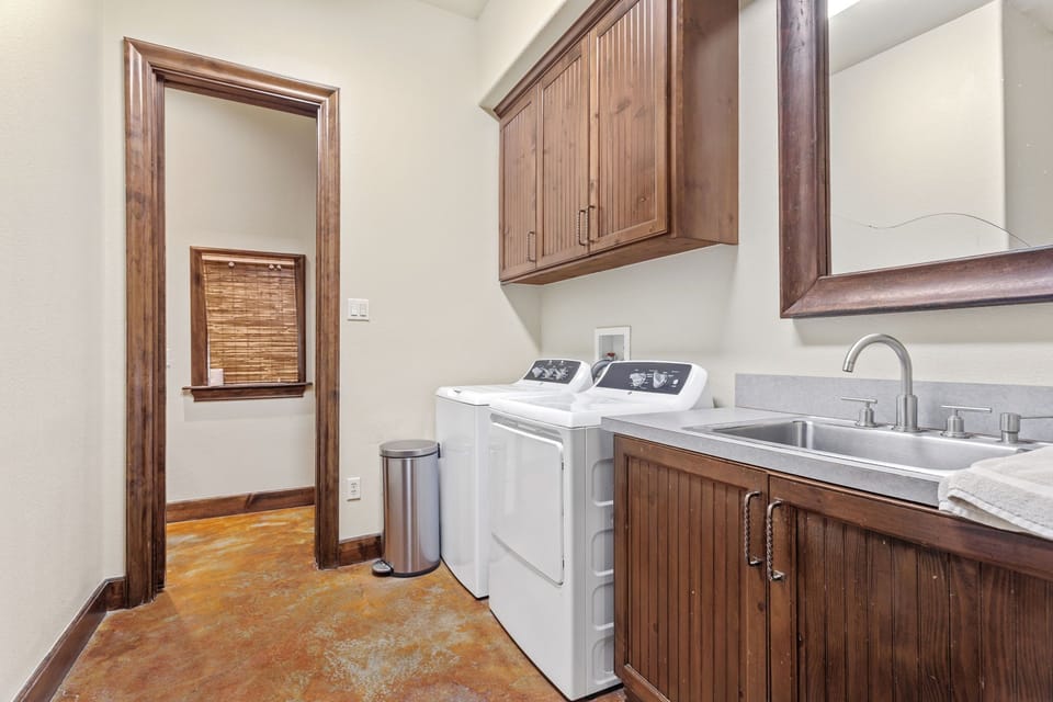 Laundry Room and Half Bath