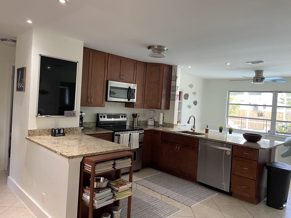 Open living floorplan